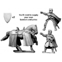 Crusader Miniatures MCF020 Knight bearing banner