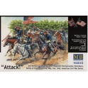 Master Box 35550 U.S. Civil War Series: The Attack of the 8th Pennsylvania Cavalry 